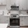 large kitchen with island